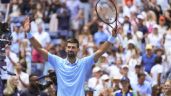 Foto ilustrativa de la nota titulada Djokovic sufre de más ante Svajda, pero avanza a tercera ronda del US Open