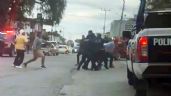 Foto ilustrativa de la nota titulada: Pelea entre civiles y policías desata balacera en Hidalgo; hay 3 heridos y 3 detenidos