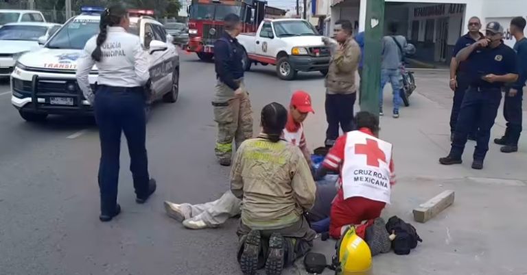 El hombre tuvo que ser atendido de emergencia 
