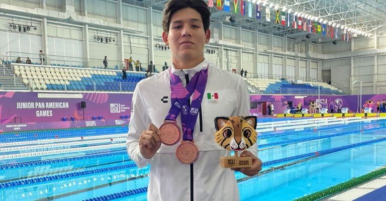 El tritón sonorense Alfredo Velázquez ganó dos bronces