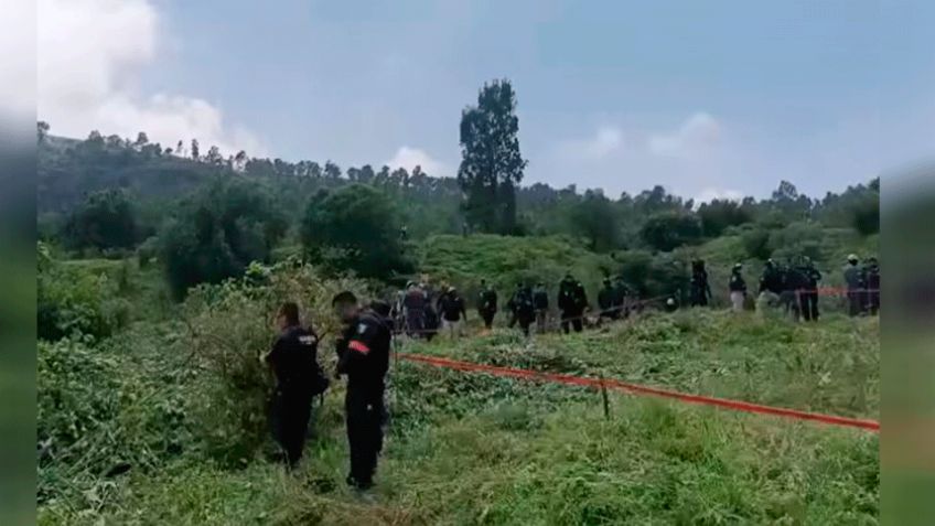 Restos humanos marcan el inicio de búsqueda de 250 desaparecidos en Edomex