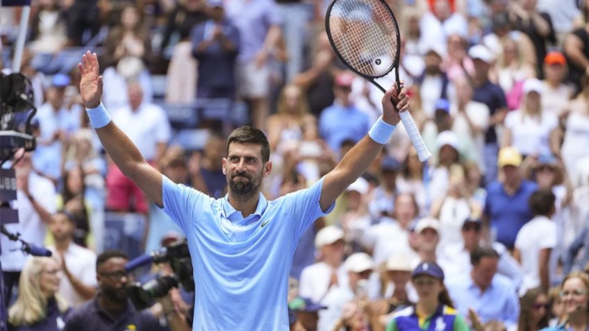 Djokovic sufre de más ante Svajda, pero avanza a tercera ronda del US Open