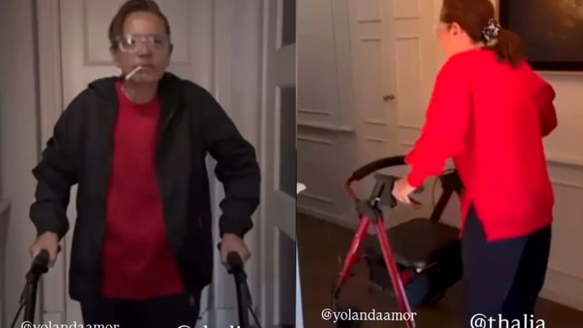 ¿No puede caminar? Yolanda Andrade reaparece en VIDEO con andadera y preocupa a sus fans