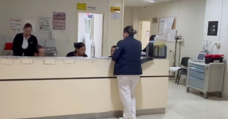 La paciente fue atendida en un hospital del Instituto Mexicano del Seguro Social