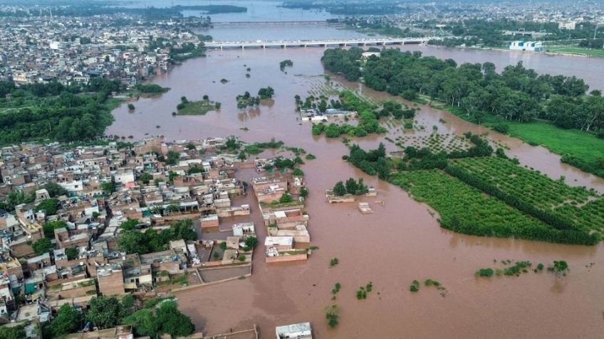 Más de un millón de personas afectadas tras inundaciones al este de Pakistán