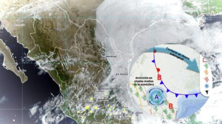 México enfrentará el primer Frente Frío 2025-2026: Estados que se verán afectados