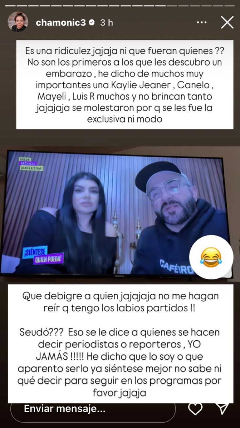 La influencer compartió su versión 