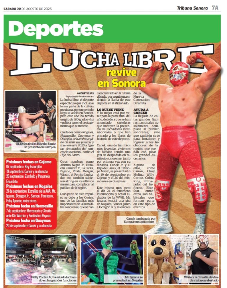 Edición del Periódico TRIBUNA 30 de agosto