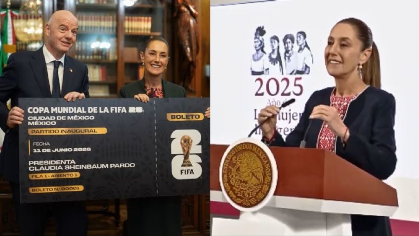 Sheinbaum regalará el primer boleto del Mundial 2026 a una mujer o niña apasionada del futbol