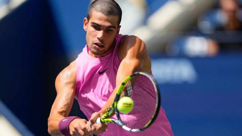 Con susto, pero Carlos Alcaraz ya está en la siguiente ronda del US Open