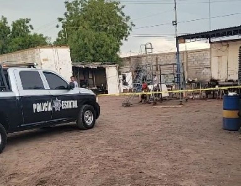 El lugar donde fue encontrado el cuerpo del masculino