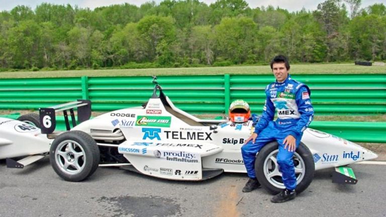 'Checo' Pérez en la Skip Barber Racing