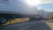 Foto ilustrativa de la nota titulada Tractocamión protagoniza fuerte accidente en carretera Ciudad Obregón–Guaymas