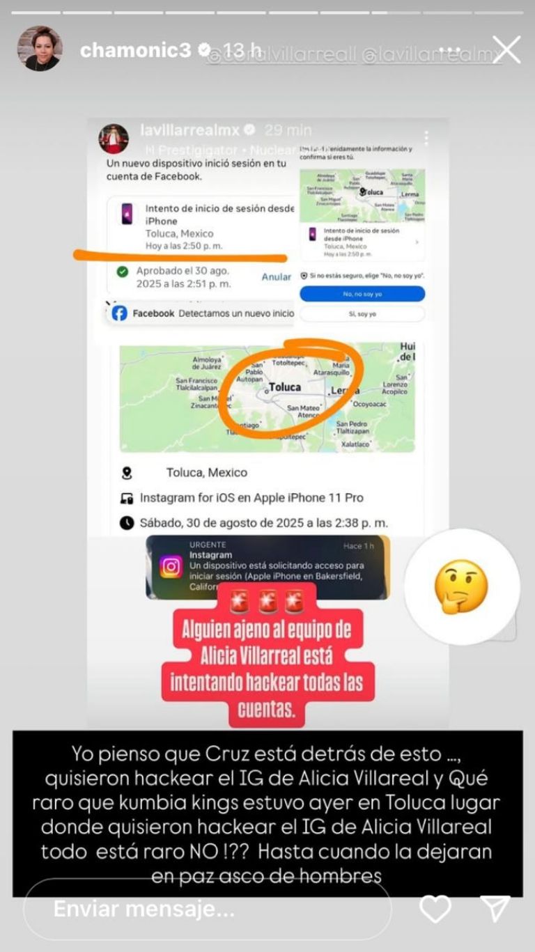 Jaqueline considera que está implicado Cruz Martínez 