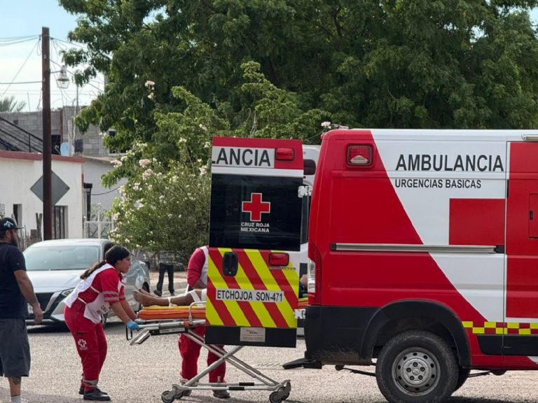 Los afectados fueron atendidos por socorristas de Cruz Roja