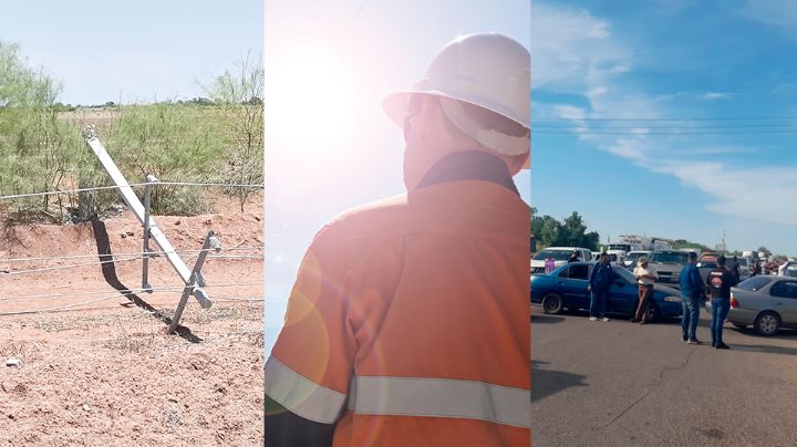 Top 3 Sonora: Calor extremo, bloqueos en Cajeme y fuertes vientos derriban postes