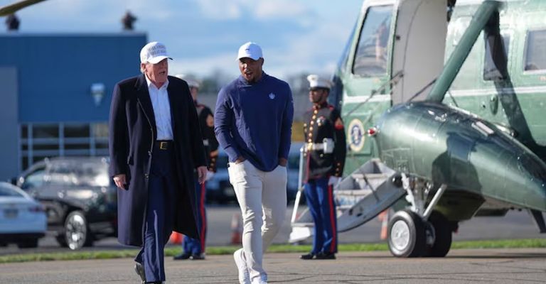 El corredor ya ha tenido contacto con Trump