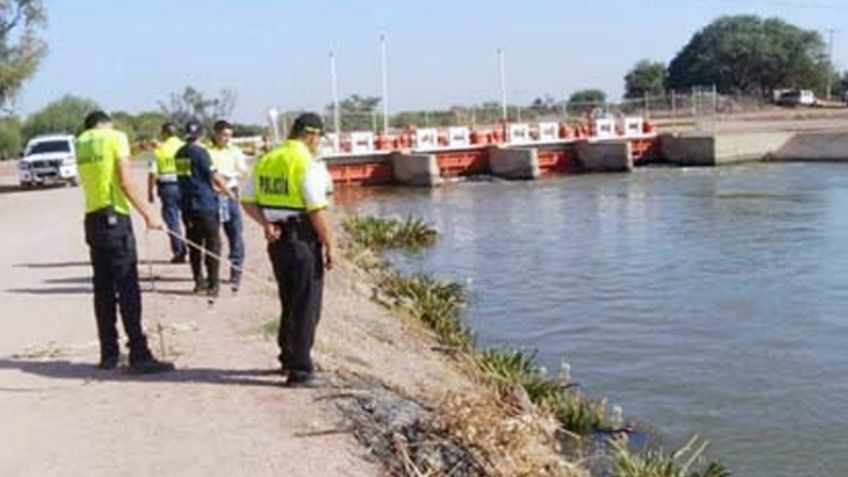 Accidente vial en el Valle del Yaqui: Vehículo se precipita a las aguas del Canal Bajo