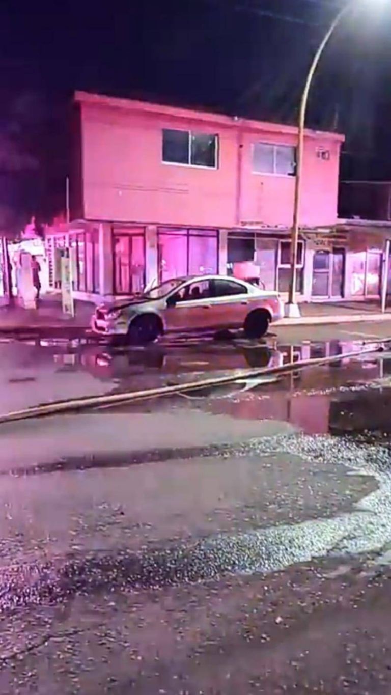 Los hechos ocurrieron la noche de este lunes en el Centro de Ciudad Obregón. Foto: Facebook