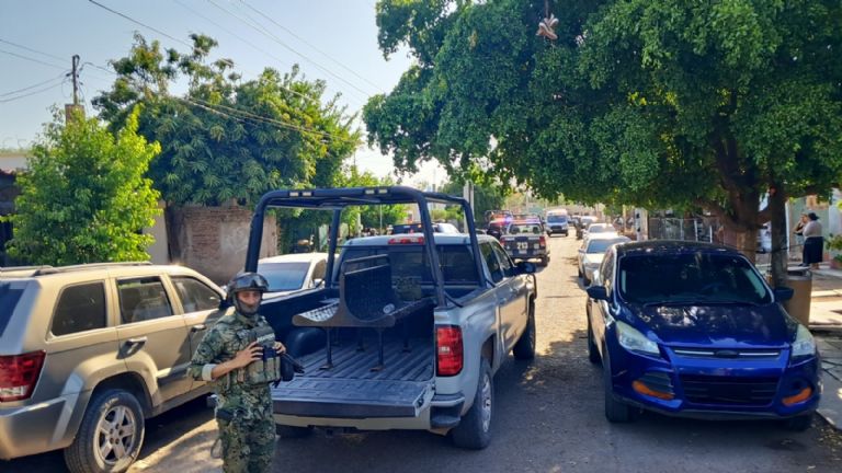 La escena del crimen fue asegurada por autoridades