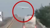 Foto ilustrativa de la nota titulada: IMPRESIONANTE VIDEO: Avioneta aterriza de emergencia en autopista Mazatlán–Culiacán