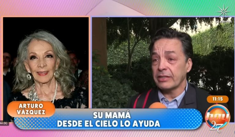 Arturo Vázquez lloró al recordar a doña Isela Vega