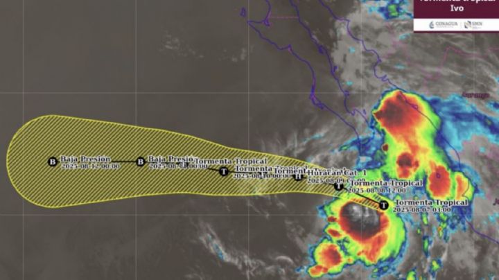 Tormenta tropical 'Ivo' impactará con lluvias y calor extremo en México HOY 8 de agosto