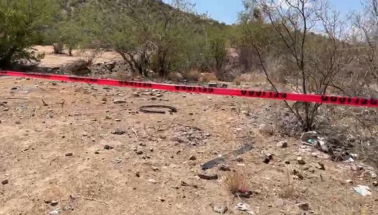 El lugar donde se hizo el descubrimiento del cadáver