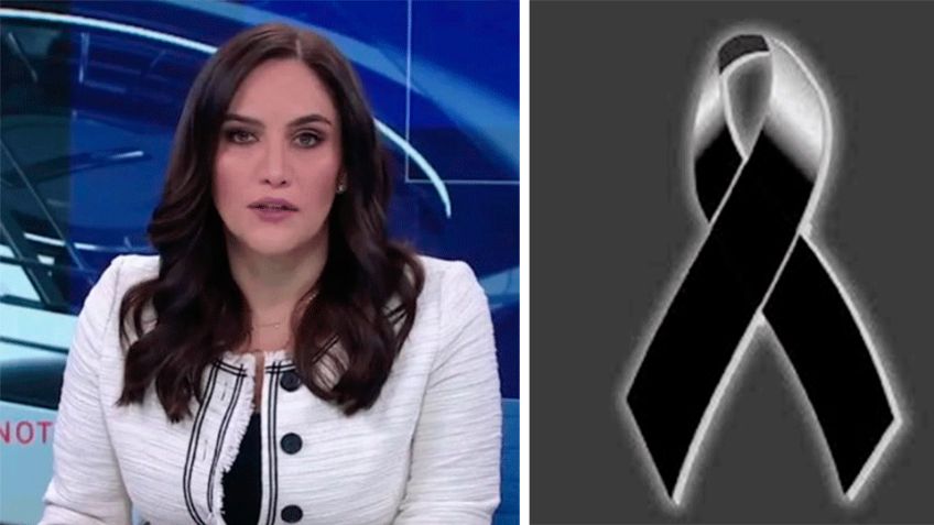 "Estamos en shock": Danielle Dithurbide anuncia en vivo la muerte de un compañero