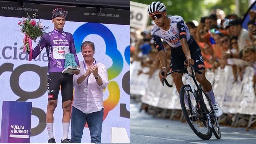¡Una más! Isaac del Toro hizo histórica remontada para ganar la Vuelta a Burgos 2025