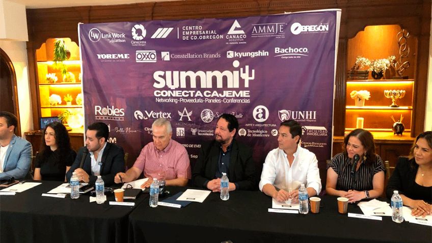 Anuncian empresas y cámaras ‘summit’ empresarial en Cajeme para este próximo septiembre