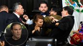 Foto ilustrativa de la nota titulada: Eduardo Yáñez recordó su cachetada a un periodista al reaccionar a la pelea entre 'Alito' y Noroña