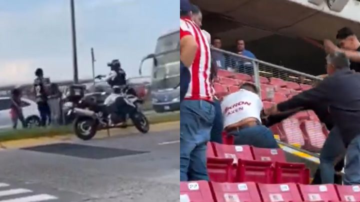 ¡Lamentable! Reportan actos de violencia en el Estadio Akron; joven terminó hospitalizado