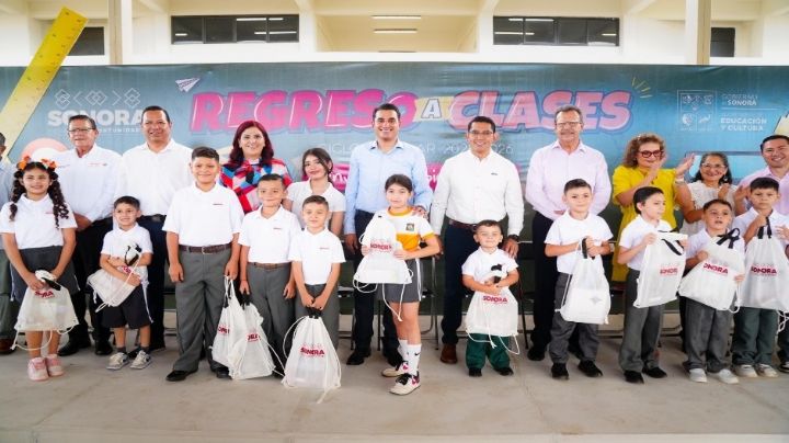 Inicia ciclo escolar 2025-2026 en Sonora; regresan a clases 440 mil estudiantes de nivel básico