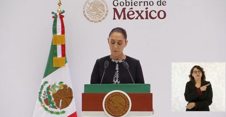 Sheinbaum da su discurso