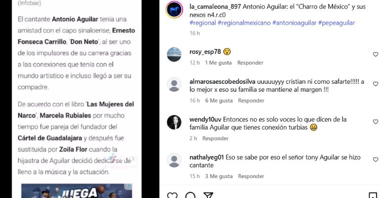 Antonio Aguilar es expuesto con vínculos con el narcotraficante Don Neto