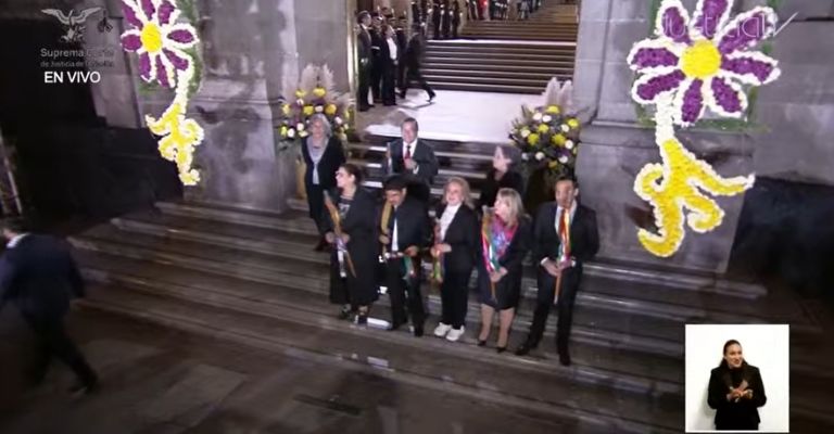 Ministros llegan a la SCJN