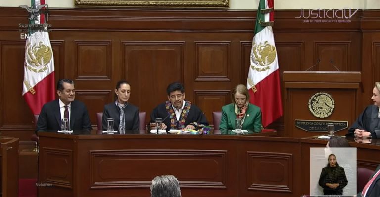 Inició una nueva era en la SCJN; comienza la sesión pública solemne. 