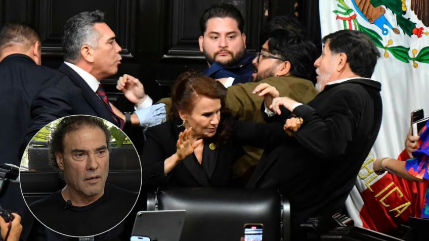 Eduardo Yáñez recordó su cachetada a un periodista al reaccionar a la pelea entre 'Alito' y Noroña