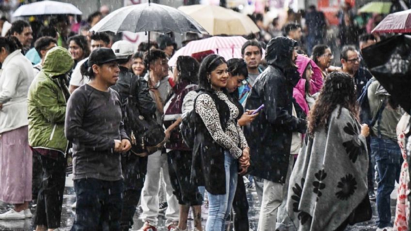 Conagua alerta por lluvias fuertes y vientos en gran parte de México HOY jueves 11 de septiembre