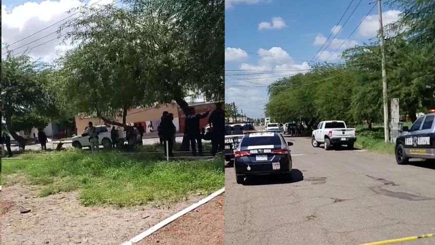 Asesinan a joven frente a parque de colonia Las Fuentes; la víctima tendría 22 años