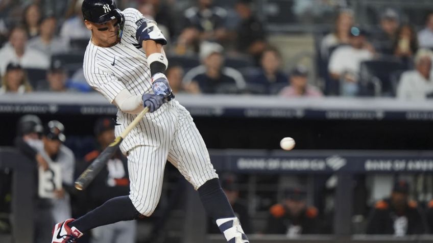 Judge conecta dos jonrones y empata a DiMaggio en lista histórica de cañoneros de Yankees