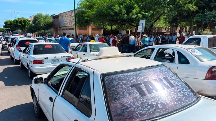 Taxistas 'quinceros' de Cajeme defienden su ruta y exigen participación en mesas de transporte