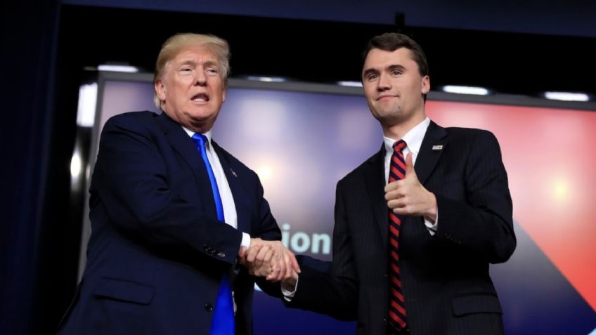 Trump asegura que ya fue detenido el sospechoso del asesinato de Charlie Kirk