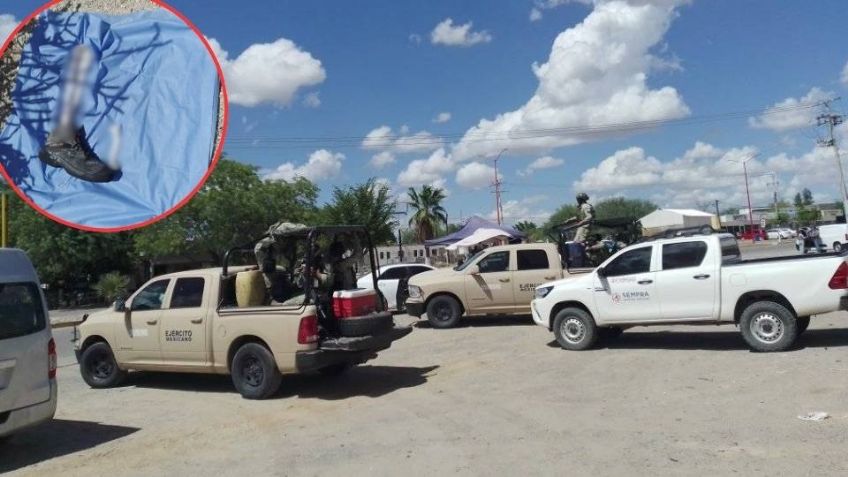 Madres buscadoras y autoridades localizan restos humanos en un cerro al norte Sonora