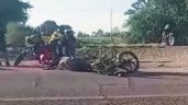Foto ilustrativa de la nota titulada: Se registra mortal choque de dos motos en Navojoa; un hombre perdió la vida en el sitio