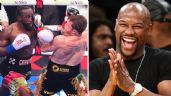 Foto ilustrativa de la nota titulada: Floyd Mayweather festeja jugosa ganancia tras apostar por la caída de 'Canelo' Álvarez