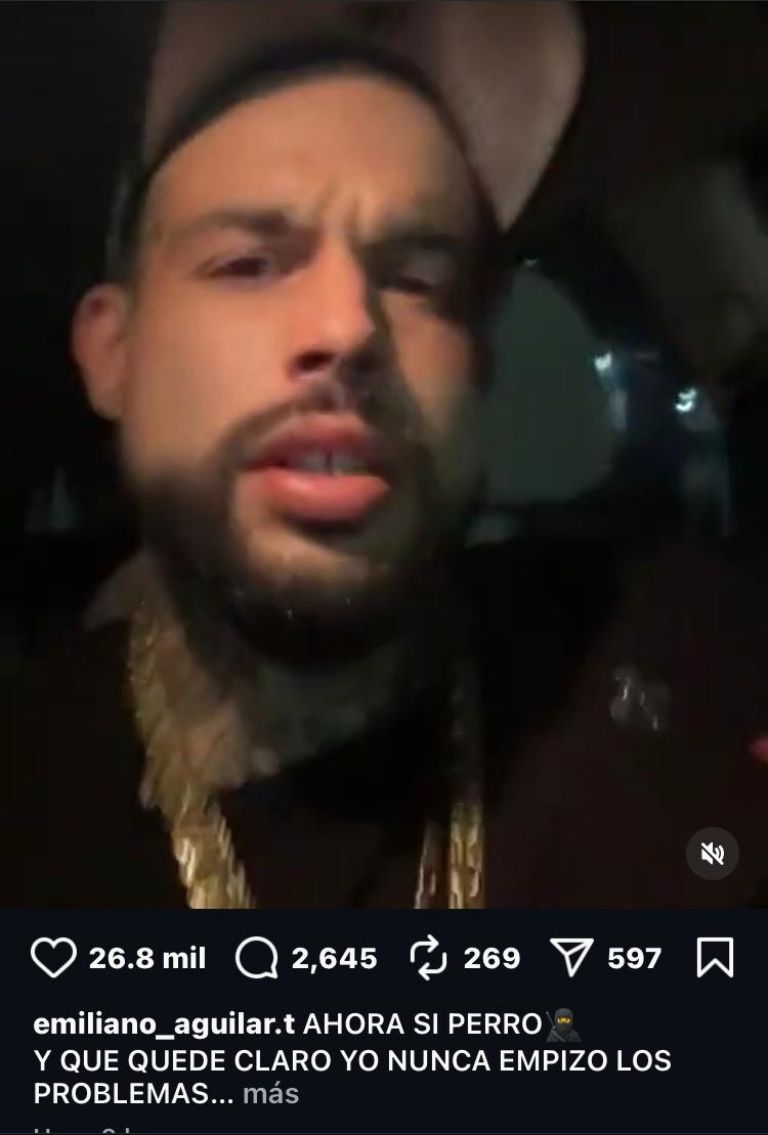 Emiliano le respondió a su hermano 
