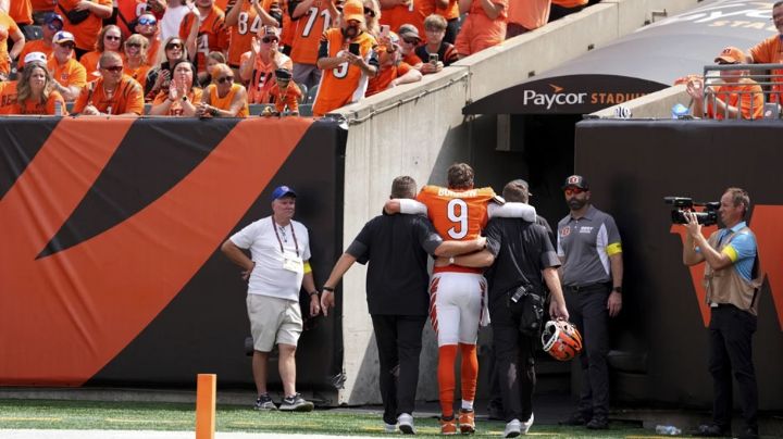 Malas noticias en Cincinnati: Burrow se perderá tres meses por una lesión
