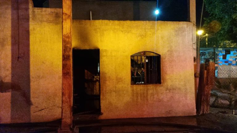 Voraz incendio en Sonora causa pánico. Foto: Facebook